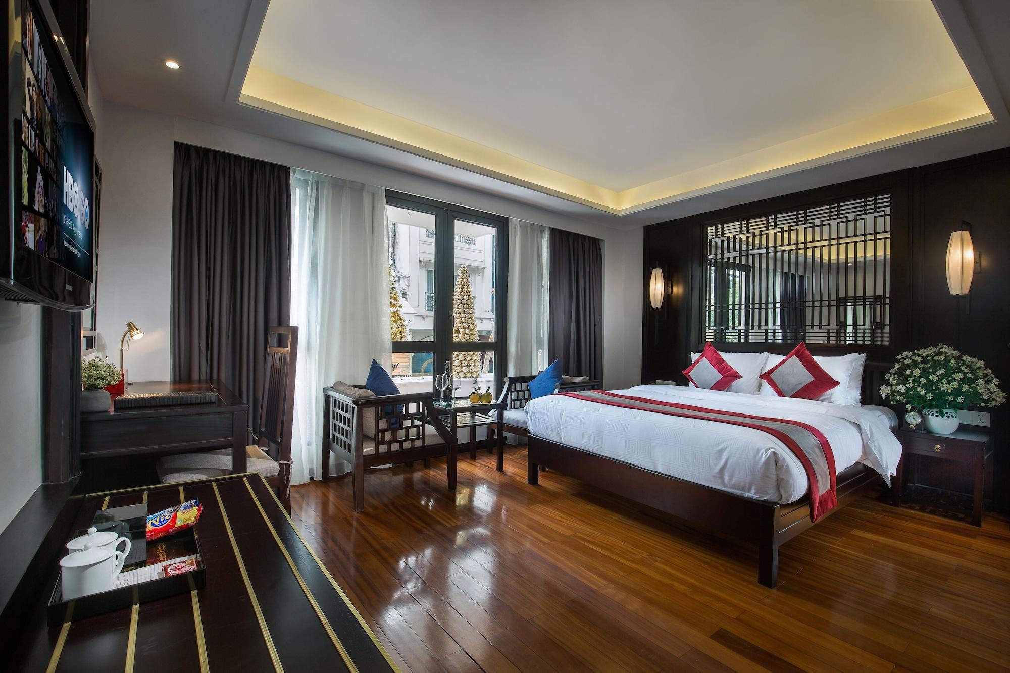 Golden Lotus Boutique Hotel Ханой Экстерьер фото