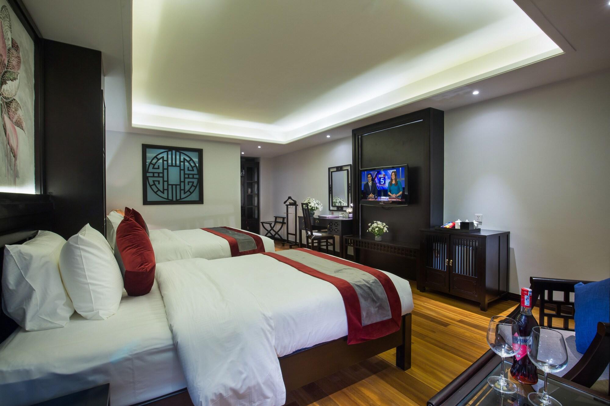 Golden Lotus Boutique Hotel Ханой Экстерьер фото